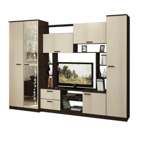 Гостиная Флора (венге/лоредо нов.) в Можге - mozhga.mebel24.online | фото 1