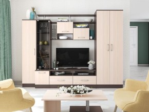 Гостиная Оскар-5 венге/дуб молочный в Можге - mozhga.mebel24.online | фото 1