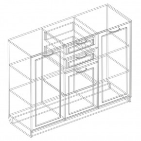 Гостиная "Алексанрия" (модульная) в Можге - mozhga.mebel24.online | фото 21