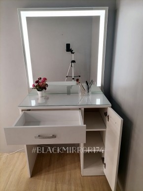 Гримерный стол ГС1LEDД80 в Можге - mozhga.mebel24.online | фото 3