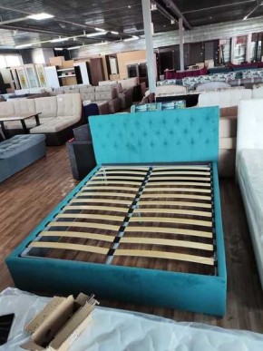 Интерьерная Кровать Октавия Бирюзовый 1400x2000 в Можге - mozhga.mebel24.online | фото 2