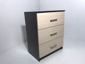 Комод 3 ящика (венге/дуб молочный) в Можге - mozhga.mebel24.online | фото