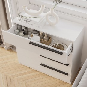 Комод Айрон КМ-02 (белый) в Можге - mozhga.mebel24.online | фото 3