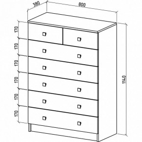 Комод Бостон-12 в Можге - mozhga.mebel24.online | фото 3