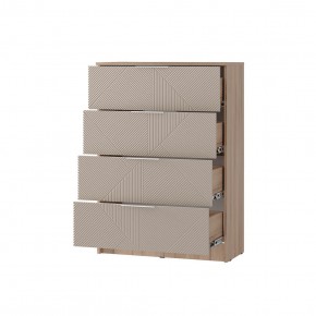 Комод Эмилия КМ-02 (Дуб смоки/Айриш (MF03)) в Можге - mozhga.mebel24.online | фото 2