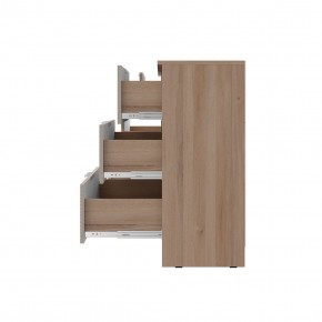 Комод Эмилия КМ-04 (Дуб смоки/Айриш (MF03)) в Можге - mozhga.mebel24.online | фото 3