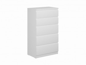 Комод КАСТОР с пятью ящиками, цвет белый в Можге - mozhga.mebel24.online | фото