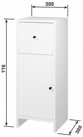 Комод Квадро в Можге - mozhga.mebel24.online | фото 3