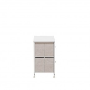 Комод Leset Линкс 2 ящ. (к/з), Каркас Белый, ящики Белые в Можге - mozhga.mebel24.online | фото 4