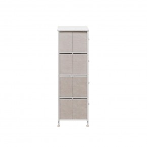 Комод Leset Линкс 4 ящ. (к/з), Каркас Белый, ящики Белые в Можге - mozhga.mebel24.online | фото 4