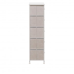 Комод Leset Линкс 5 ящ. (к/з), Каркас Белый, ящики Белые в Можге - mozhga.mebel24.online | фото 5