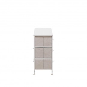Комод Leset Линкс 6 ящ. (к/з), Каркас Белый, ящики Белые в Можге - mozhga.mebel24.online | фото 4