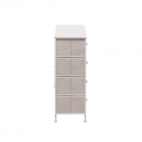 Комод Leset Линкс 8 ящ. (к/з), Каркас Белый, ящики Белые в Можге - mozhga.mebel24.online | фото 5