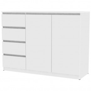 Комод Мальта K116 (Белый) в Можге - mozhga.mebel24.online | фото
