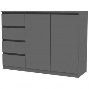 Комод Мальта K116 (Графит) в Можге - mozhga.mebel24.online | фото
