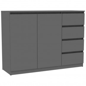 Комод Мальта K117 (Графит) в Можге - mozhga.mebel24.online | фото