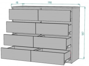 Комод Мальта K133 в Можге - mozhga.mebel24.online | фото 2