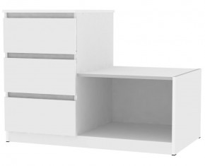Комод Мальта K206 (Белый) в Можге - mozhga.mebel24.online | фото