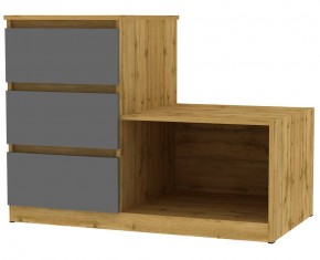 Комод Мальта K206 (ДВ-Графит) в Можге - mozhga.mebel24.online | фото