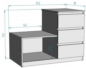 Комод Мальта K207 в Можге - mozhga.mebel24.online | фото 2