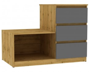 Комод Мальта K207 (ДВ-Графит) в Можге - mozhga.mebel24.online | фото