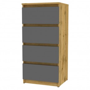 Комод Malta light K126 (ДВ-Графит) в Можге - mozhga.mebel24.online | фото