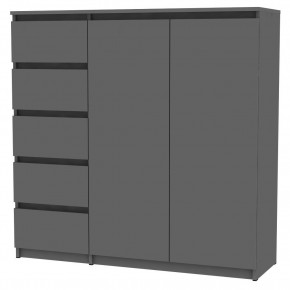 Комод Malta light K191 (Графит) в Можге - mozhga.mebel24.online | фото