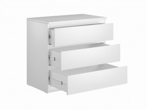 Комод МАЛЬТА с тремя выдвижными ящиками, цвет белый в Можге - mozhga.mebel24.online | фото 3