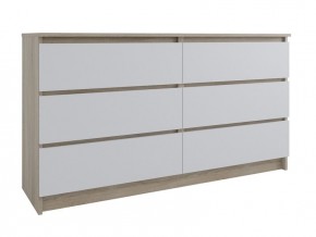 Комод МОРИ МК 1380.6 (Дуб Сонома/Белый) в Можге - mozhga.mebel24.online | фото 1