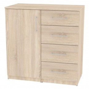 Комод "Калисто (K17)" ручка рейлинг (Дуб сонома) в Можге - mozhga.mebel24.online | фото