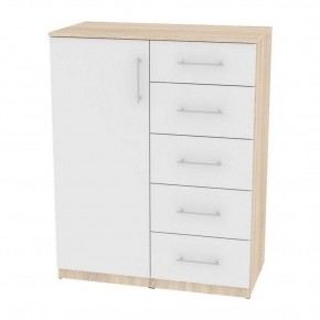 Комод "Калисто (K36)" ручка рейлинг (ДСС-Белый) в Можге - mozhga.mebel24.online | фото