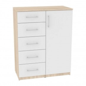 Комод "Калисто (K37)" ручка рейлинг (ДСС-Белый) в Можге - mozhga.mebel24.online | фото