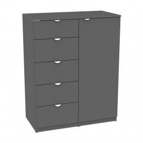 Комод "Калисто (K37)" ручка торцевая (Графит) в Можге - mozhga.mebel24.online | фото