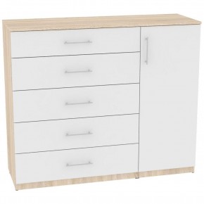 Комод "Калисто (K41)" ручка рейлинг (ДСС-Белый) в Можге - mozhga.mebel24.online | фото
