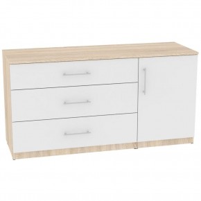 Комод "Калисто (K49)" ручка рейлинг (ДСС-Белый) в Можге - mozhga.mebel24.online | фото