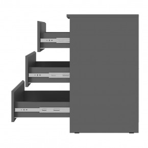 Комод Симпл КМ-01 (графит) в Можге - mozhga.mebel24.online | фото 3