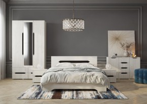 Комод Вега 1200 (Крафт белый - Венге) в Можге - mozhga.mebel24.online | фото 3