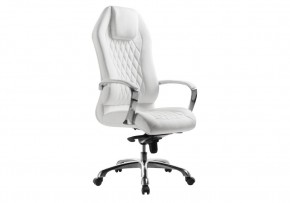 Компьютерное кресло Damian white / satin chrome в Можге - mozhga.mebel24.online | фото