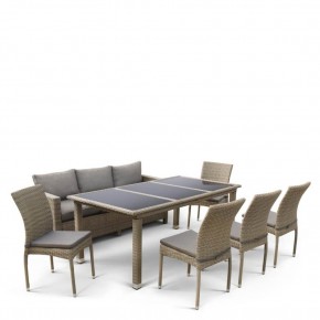 Комплект плетеной мебели T365/S65/Y380B-W65 Light Brown (8+1) в Можге - mozhga.mebel24.online | фото 3