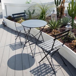 Комплект садовой мебели OTS-001R (стол + 2 стула) металл в Можге - mozhga.mebel24.online | фото 2