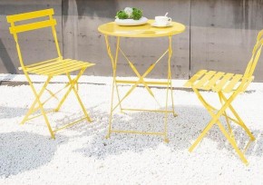 Комплект садовой мебели OTS-001R (стол + 2 стула) металл в Можге - mozhga.mebel24.online | фото 9