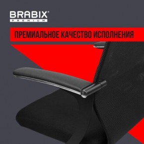 Кресло BRABIX PREMIUM "Ultimate EX-801" хром, плотная двойная сетка Х2, черное, 532917 в Можге - mozhga.mebel24.online | фото 3