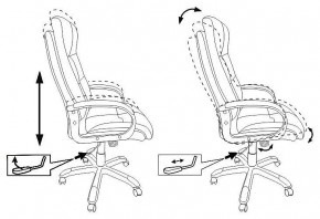 Кресло для руководителя CH-824 в Можге - mozhga.mebel24.online | фото 10