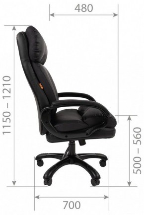 Кресло для руководителя Chairman 505 в Можге - mozhga.mebel24.online | фото 6