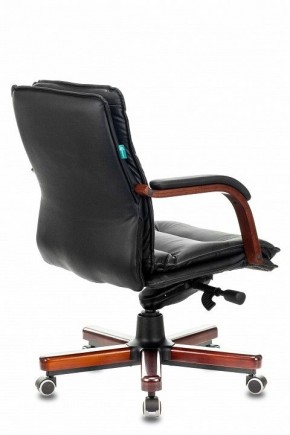 Кресло для руководителя T-9927WALNUT-LOW/BL в Можге - mozhga.mebel24.online | фото