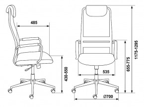 Кресло компьютерное KB-9N/DG/TW-12 в Можге - mozhga.mebel24.online | фото 5