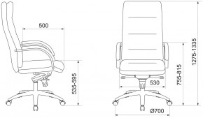 Кресло руководителя Бюрократ T-9927SL/BLACK в Можге - mozhga.mebel24.online | фото 3