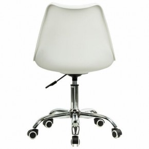 Кресло стул BRABIX "Eames MG-310 CH", хром, пластик белый, экокожа белая, 532923 в Можге - mozhga.mebel24.online | фото 4