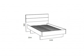 Кровать 1200х2000 "Морти" НМ 041.20 Х с основанием в Можге - mozhga.mebel24.online | фото 7