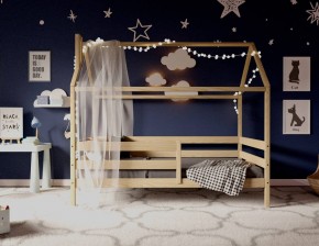 Кровать-домик 80*160 без покраски (без ящиков) в Можге - mozhga.mebel24.online | фото